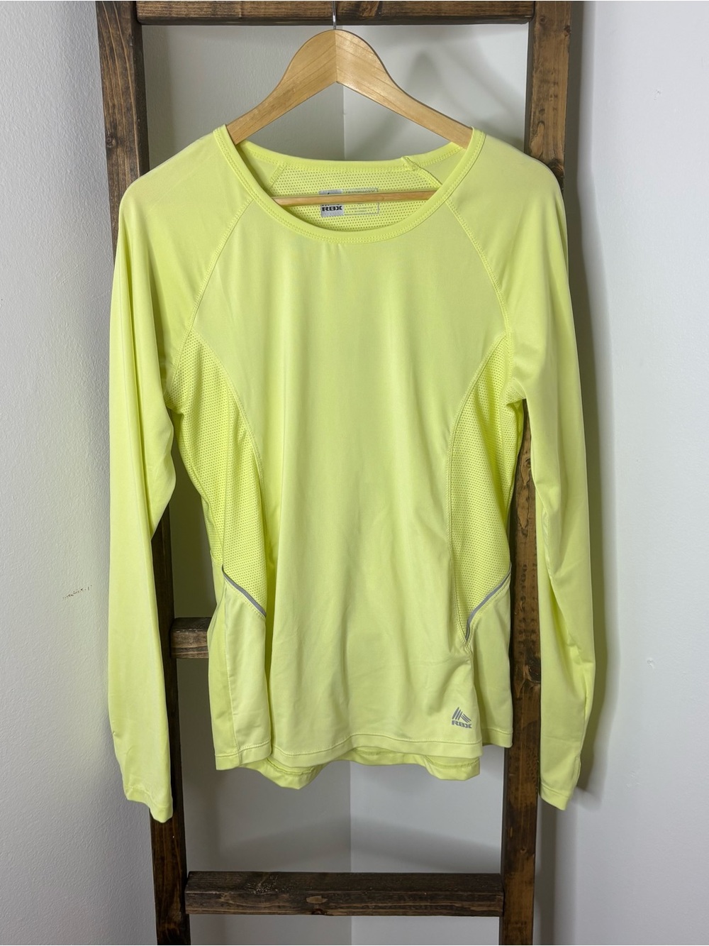 RBX Neon Yellow Performance Short-Sleeve Shirt Size L